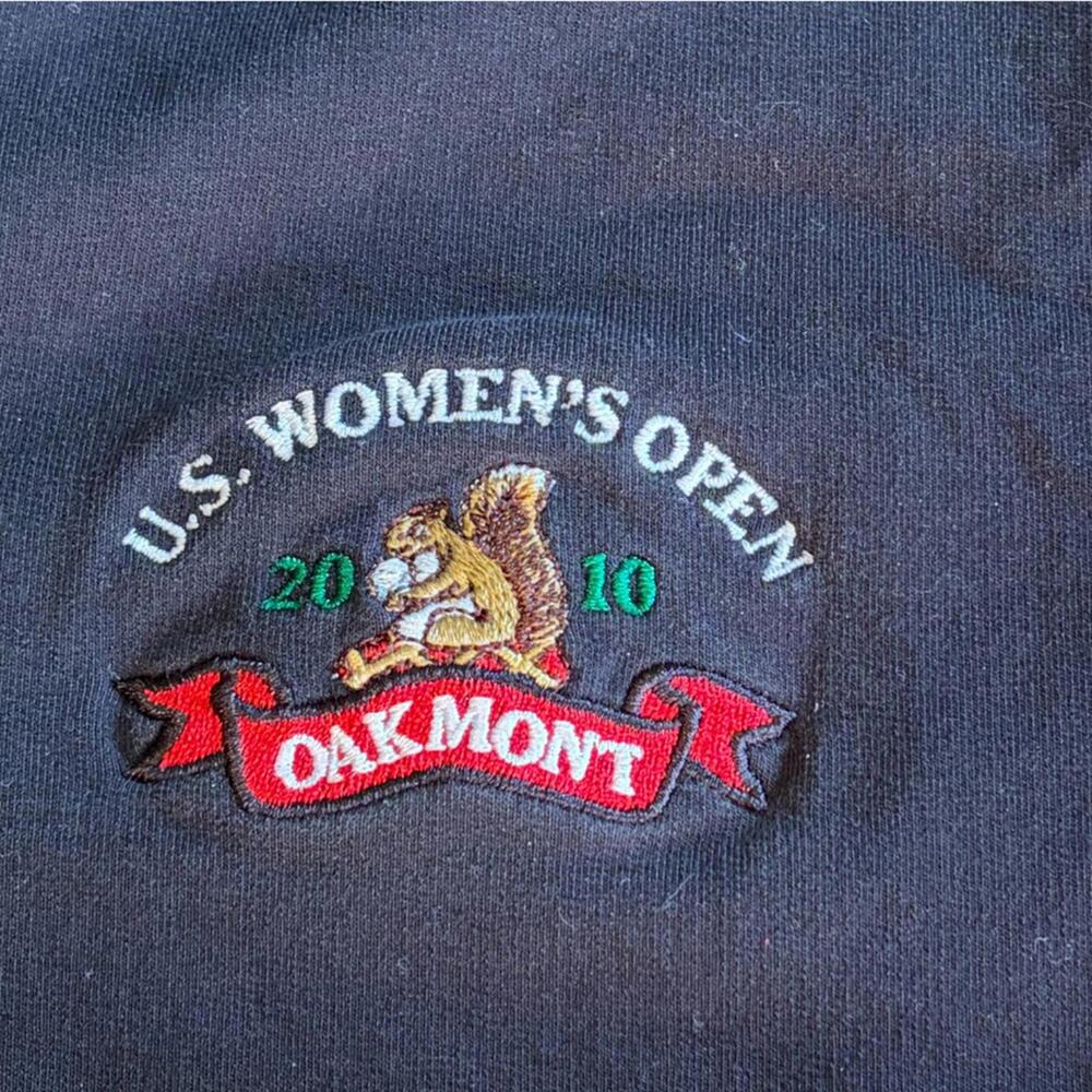 US Women’s Open Oakmont 2010 Black Zip-Up Jacket